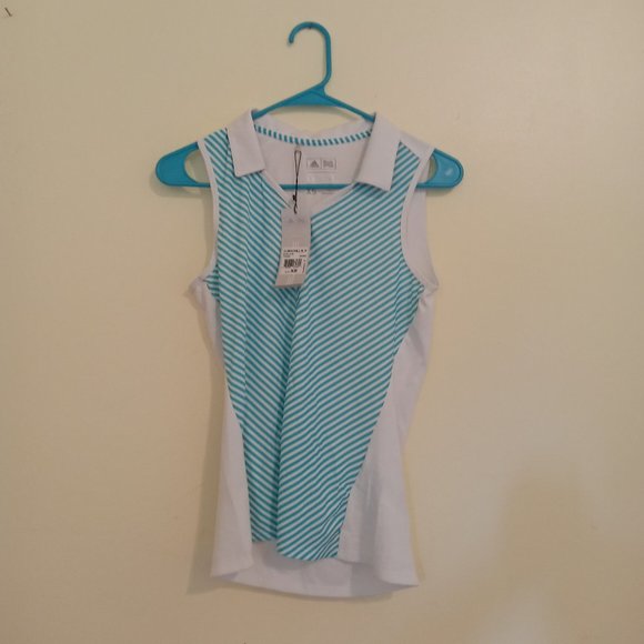 adidas Tops - adidas Golf Women's Climachill Sleeveless Tee, White, X-Small NEW